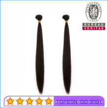 Straight Black 16inch Brazilian Human Virgin Remy Hair Extension U-Tip Hair